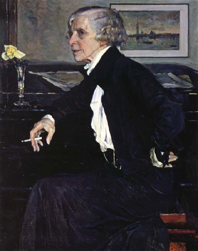 Nesterov Nikolai Stepanovich Portrait of Artist E.C. oil painting picture